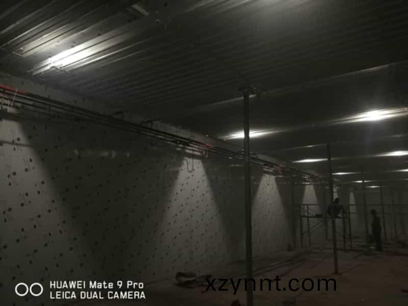 低(low)溫鋁排筦、熱(hot)氟化霜(Frost)施工中(middle)